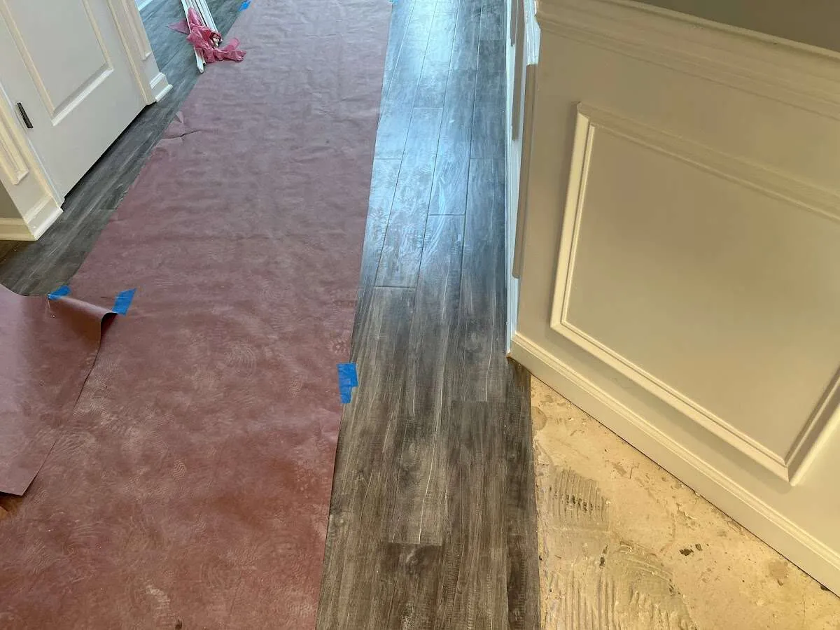 Completed marble shower restoration in Irvington